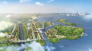 4. Le plan de masse de l’exposition mondiale anticipe Hortus, le futur nouveau quartier écologique d’Almere. DR